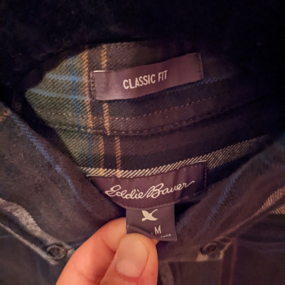 Eddie Bauer classic flannel